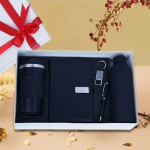Stylish Executive Gift Set with Coffee Tumbler, Notebook & Accessories