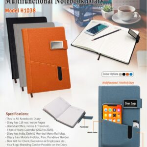 Multi-functional Office Diary with Custom Branding