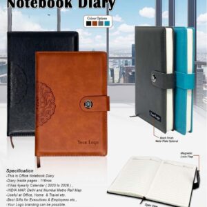 Office Notebook Diary – PU Leather | H1045