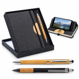 Eco Bamboo Notebook Gift Set – Corporate Gift